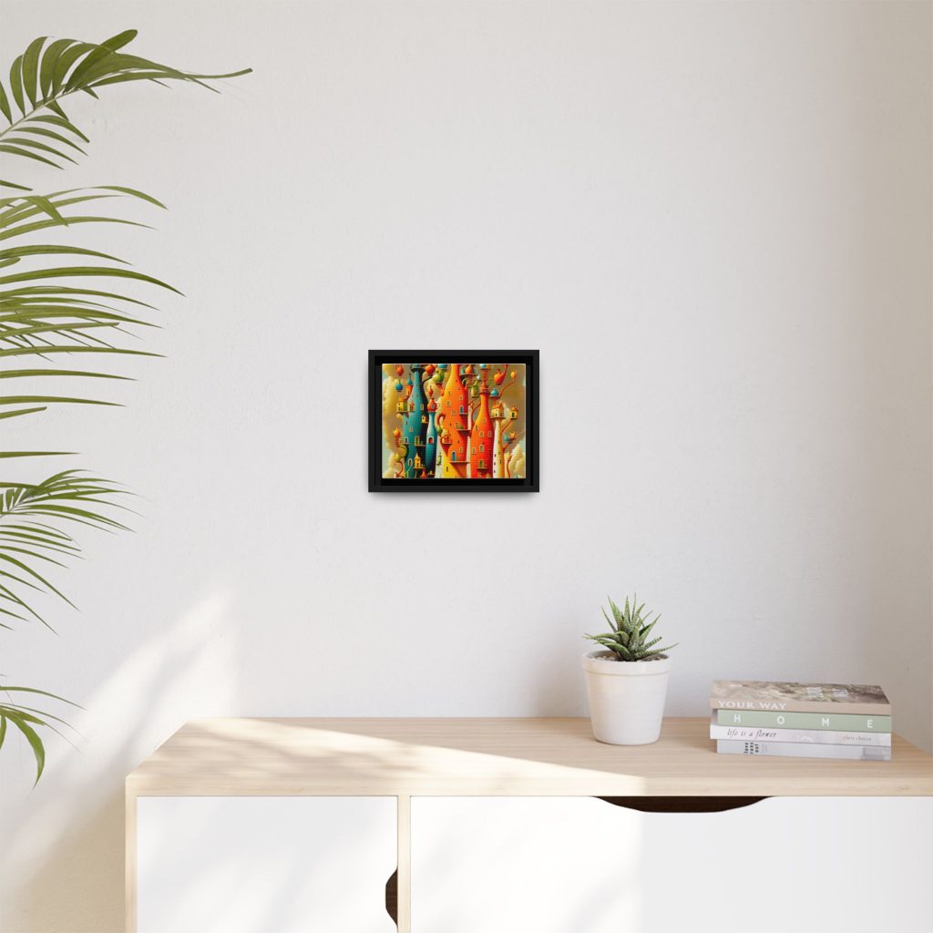 Connections – Matte Canvas Print (Framed)