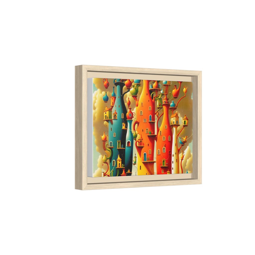 Connections – Matte Canvas Print (Framed)