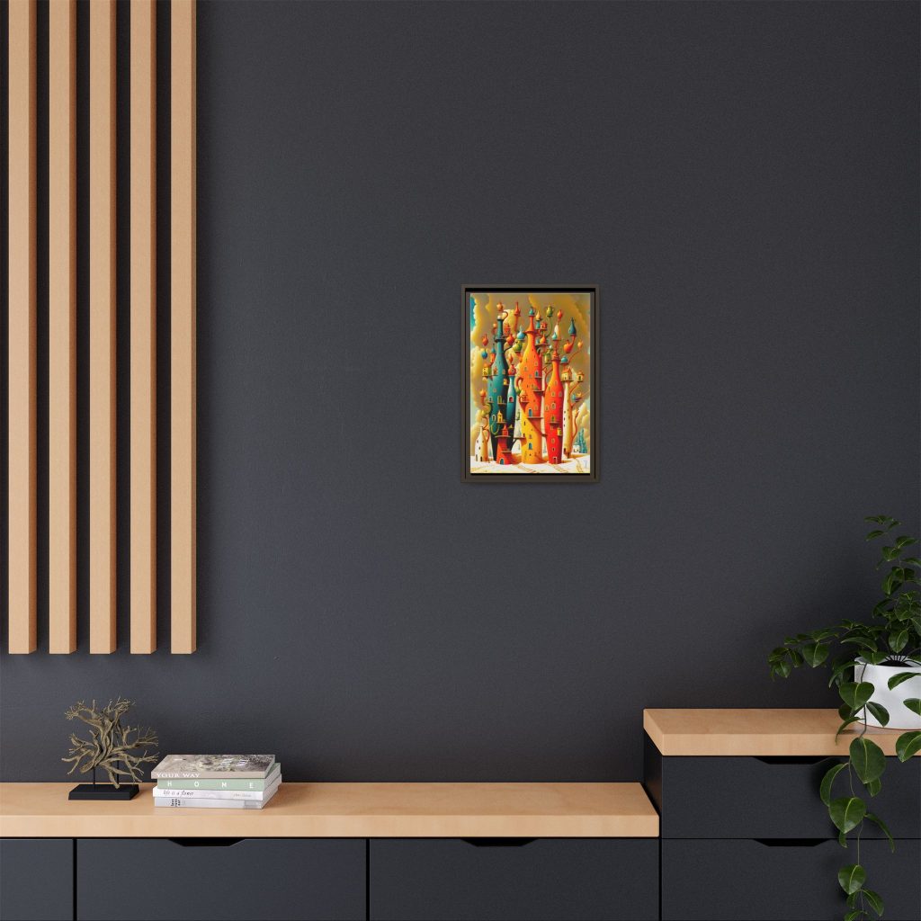 Connections – Matte Canvas Print (Framed)