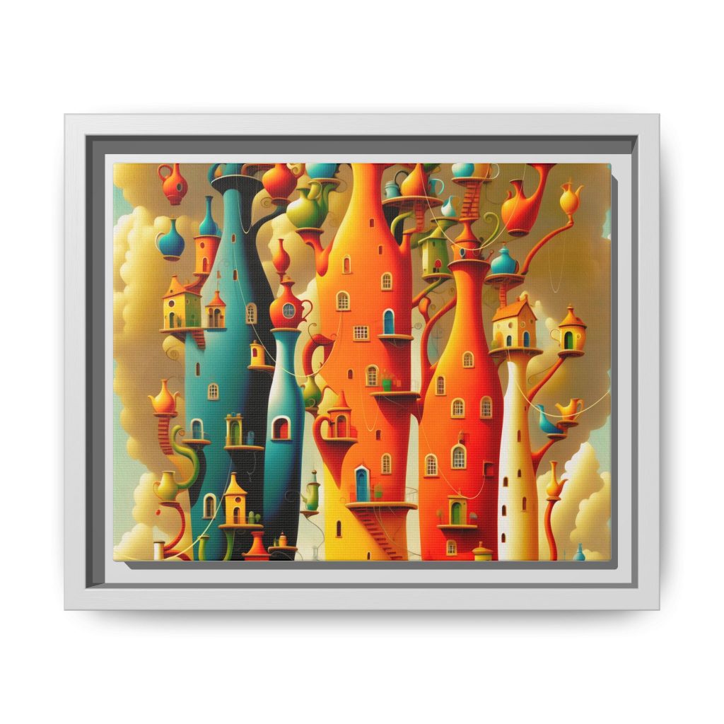 Connections – Matte Canvas Print (Framed)