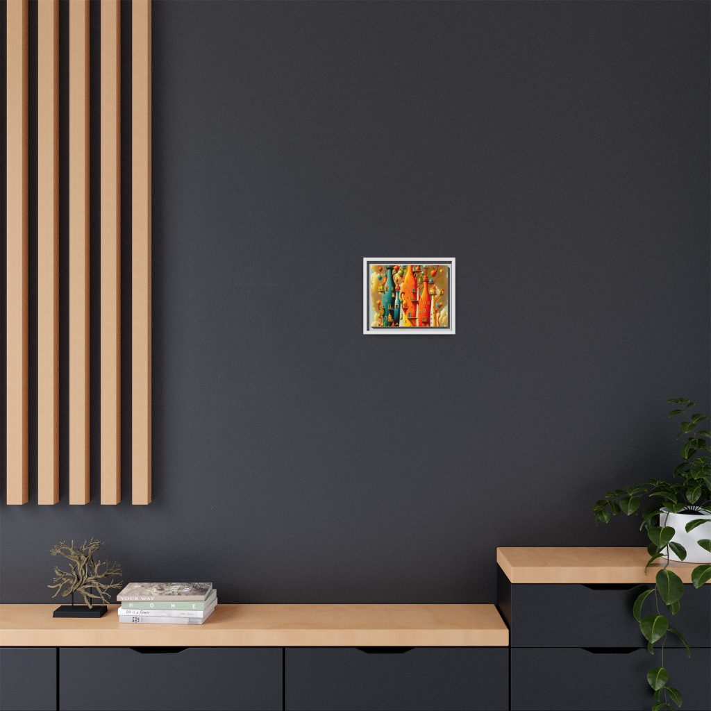 Connections – Matte Canvas Print (Framed)