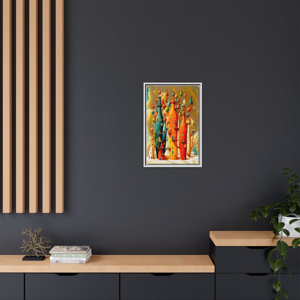Connections – Matte Canvas Print (Framed)
