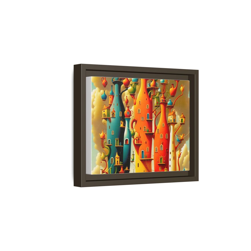 Connections – Matte Canvas Print (Framed)