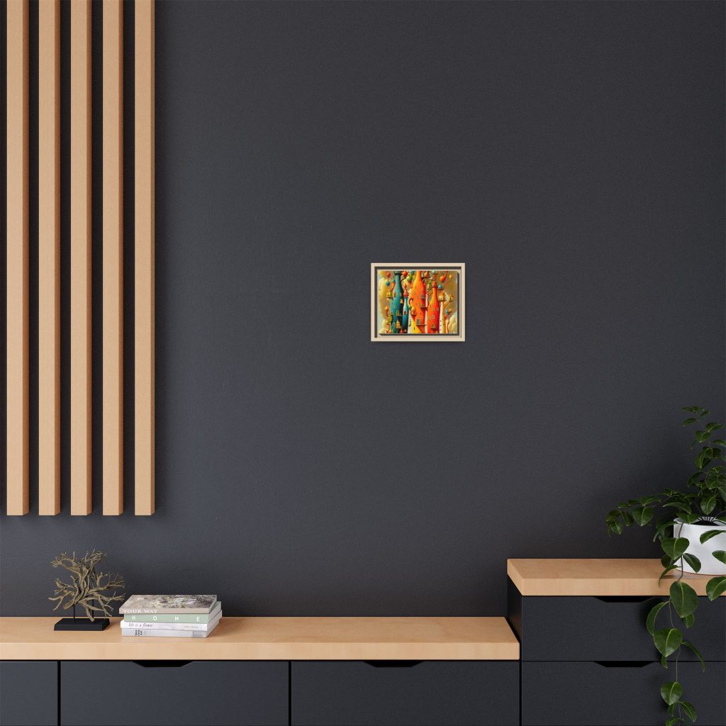 Connections – Matte Canvas Print (Framed)