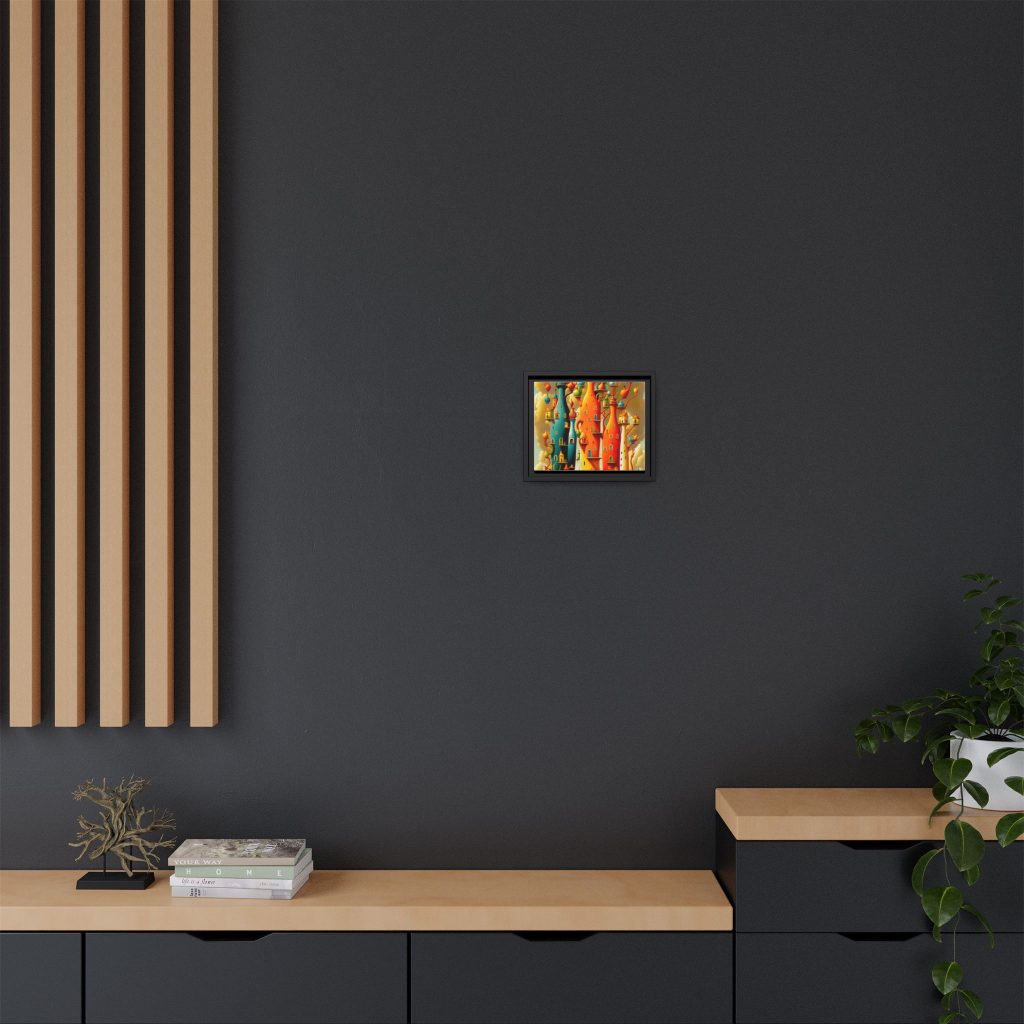 Connections – Matte Canvas Print (Framed)