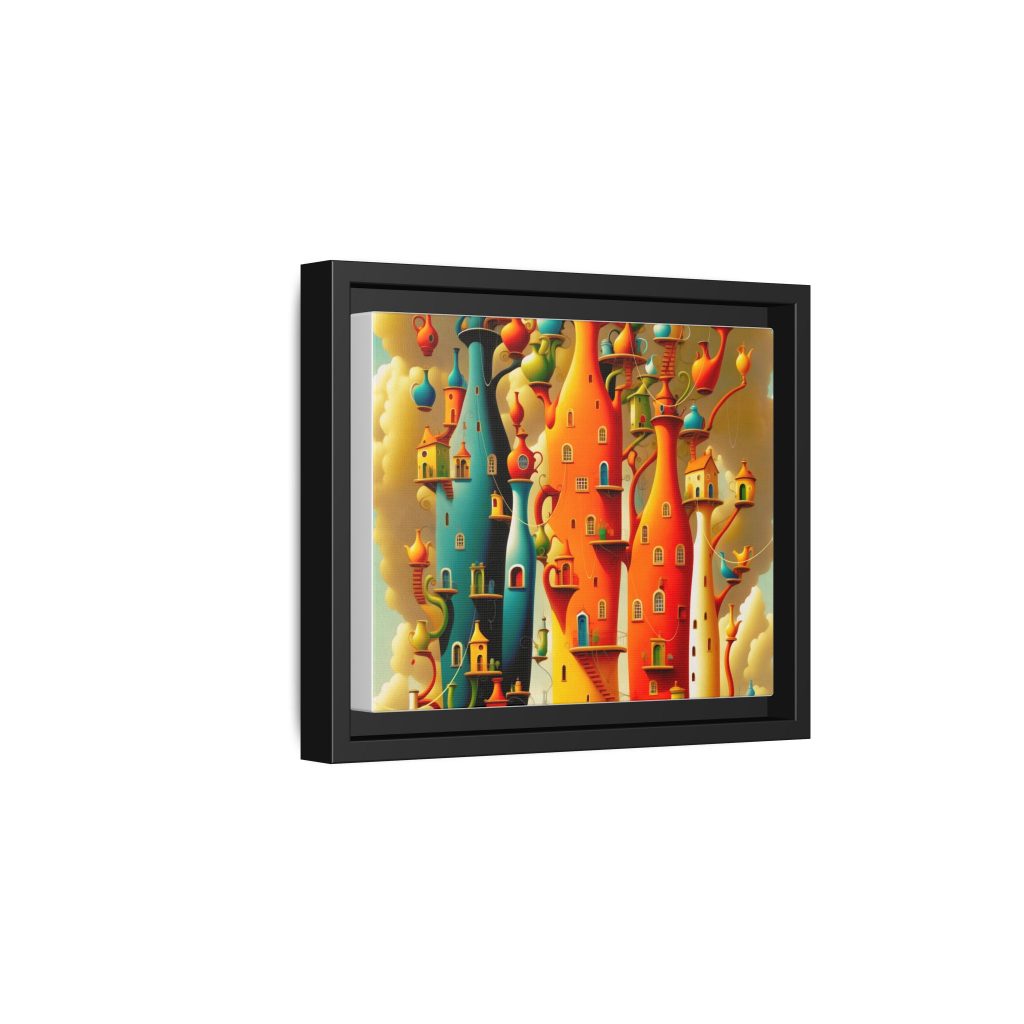 Connections – Matte Canvas Print (Framed)