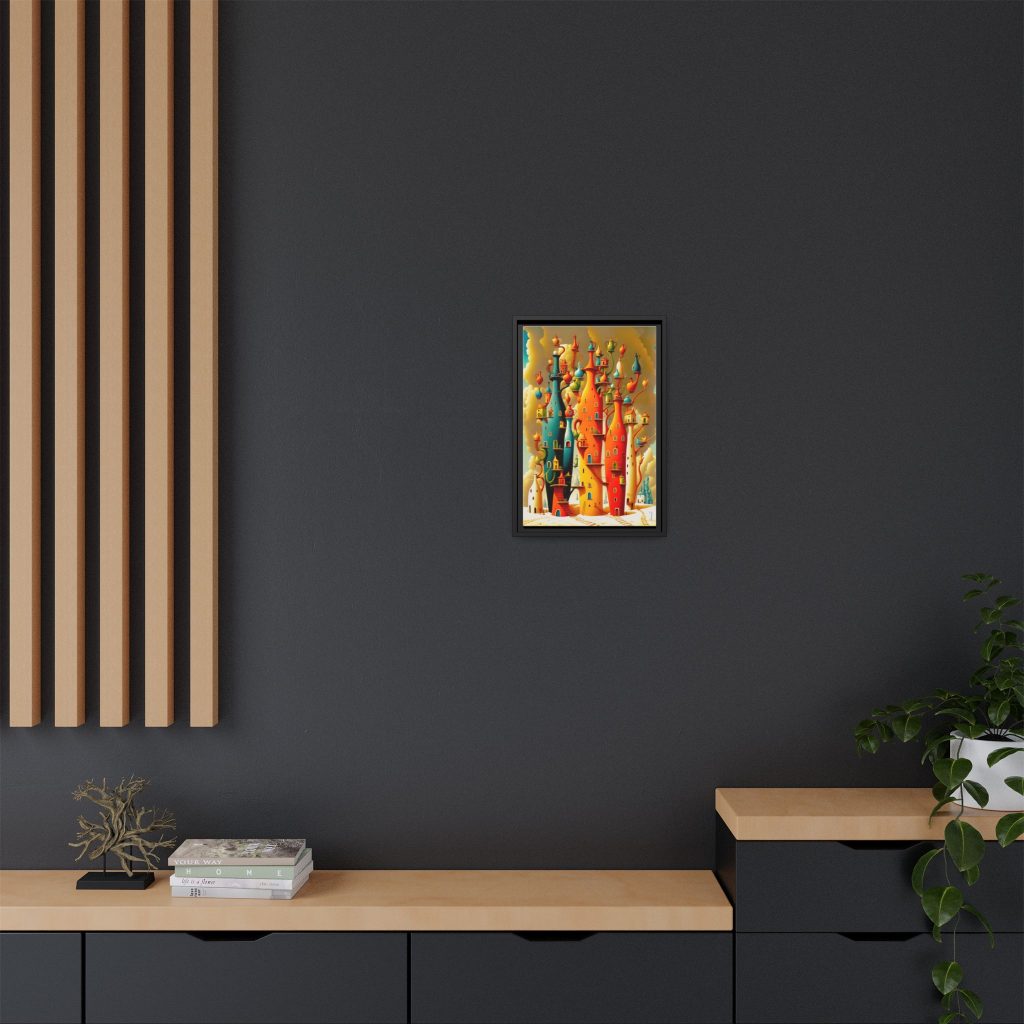 Connections – Matte Canvas Print (Framed)