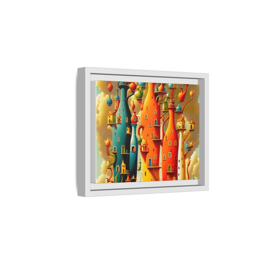 Connections – Matte Canvas Print (Framed)
