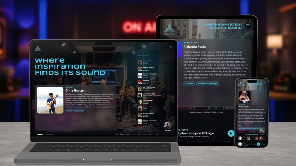 Artlantic Radio – Create Your Own Online Radio Station